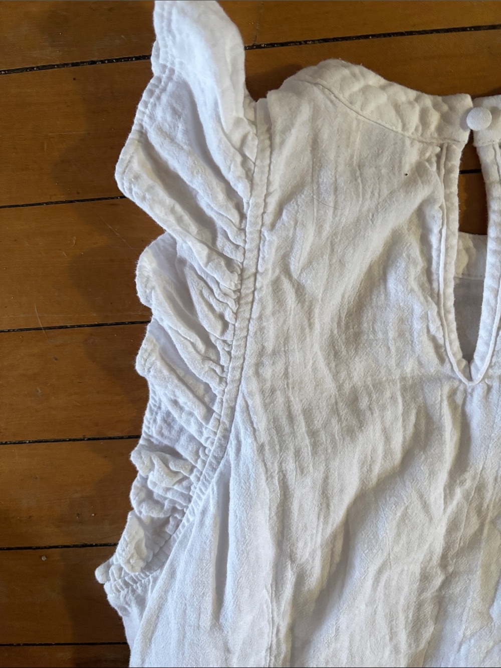 EUC Universal Thread White Sleeveless Textured Maxi Dress - Picture 9 of 9